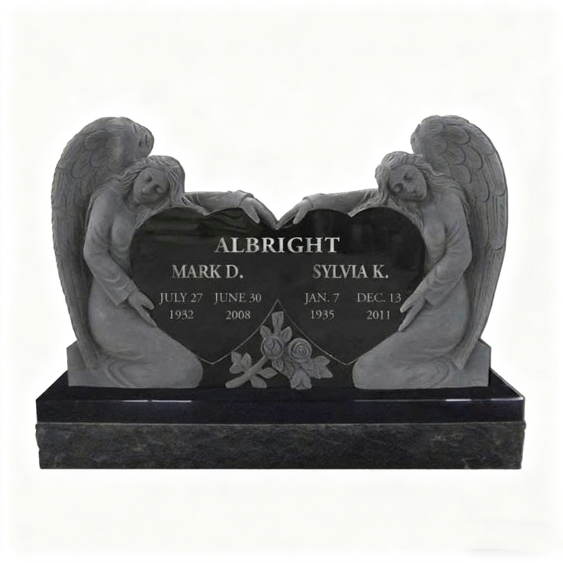 Двойной надгробный камень-компаньон